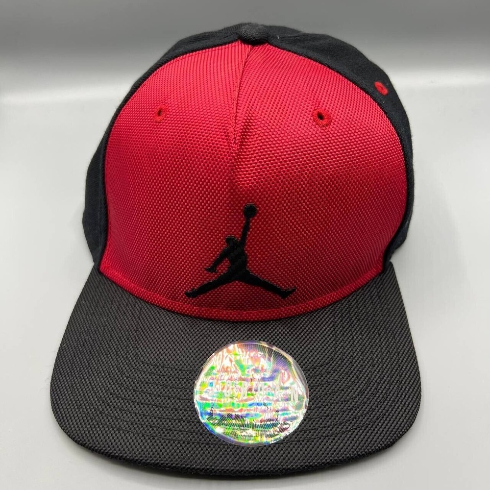 Air Jordan 11 Hat Men Red Black‎ Jumpman Snap Back Cap